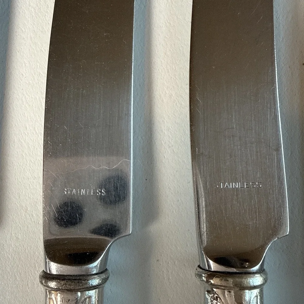 Gorham Silver Plate LADY CAROLINE Dinner Knives 1933 9-1/4